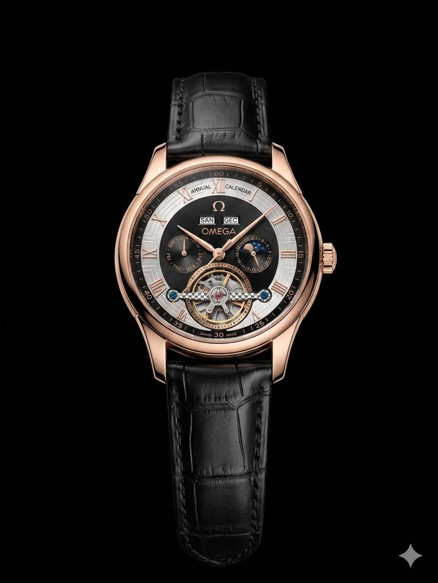 OMEGA Seamaster Aqua Terra Annual Calendar Tourbillon